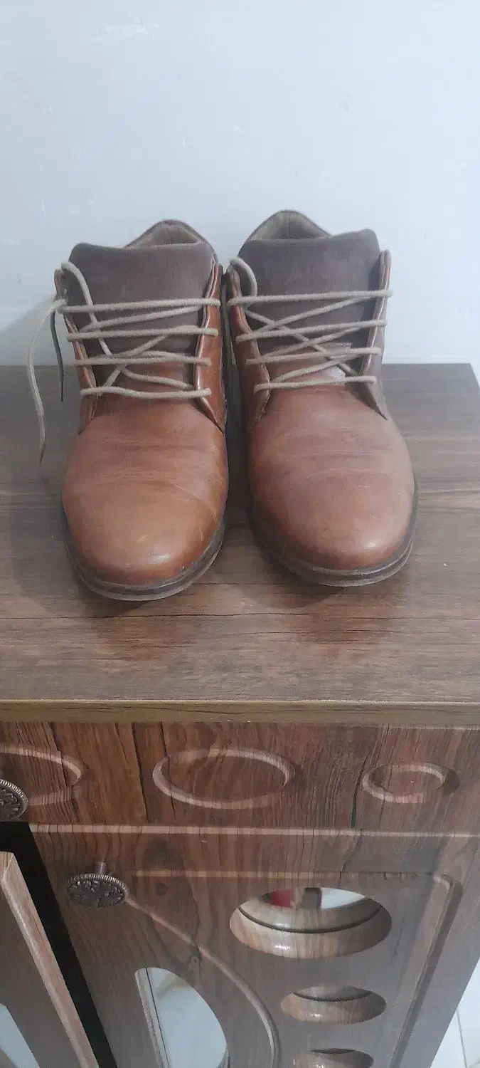 کفش چرم مردانه|کیف، کفش، کمربند|اقبالیه, |دیوار