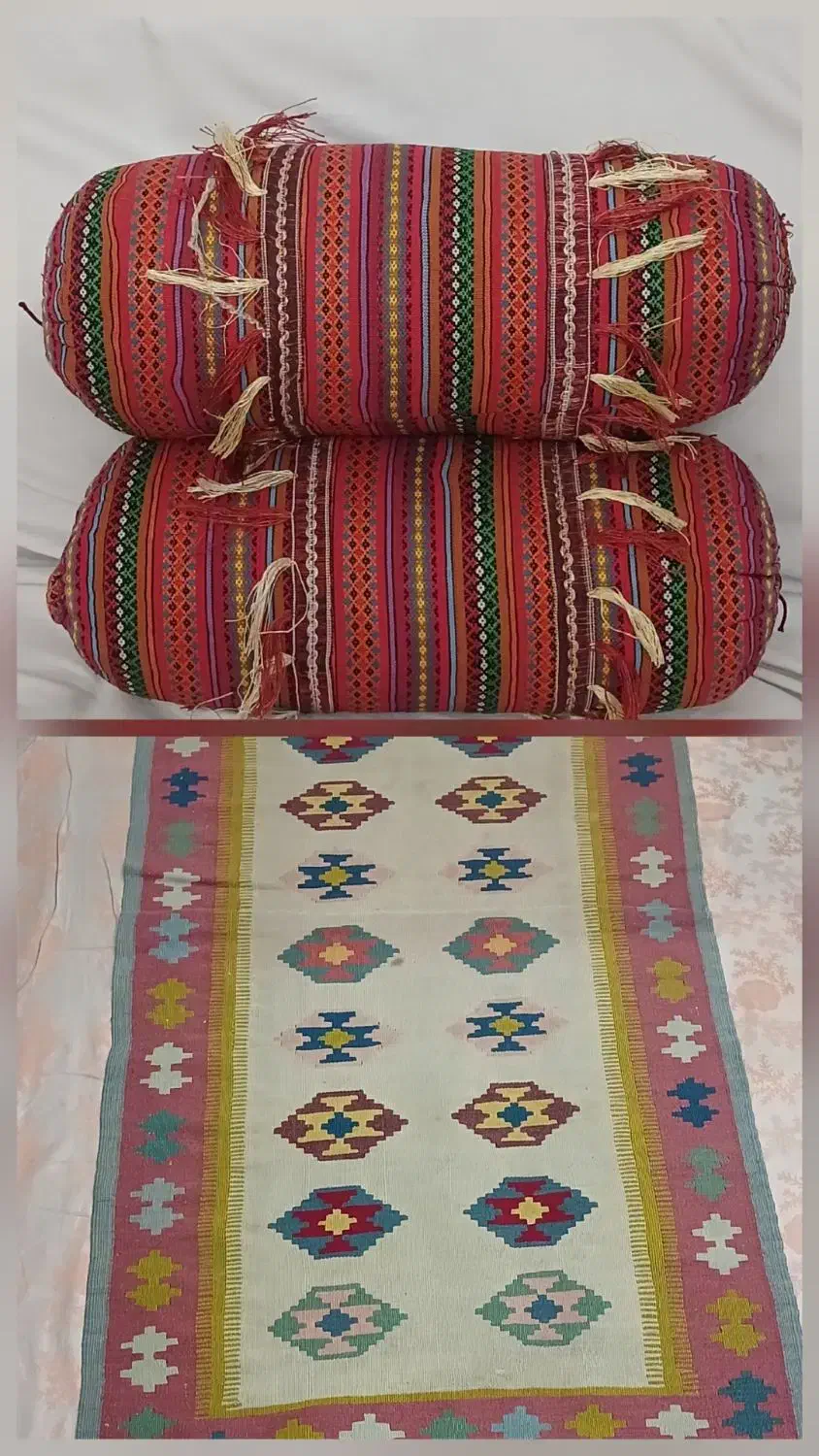 گلیم دست بافت و کوسن سنتی|گلیم، جاجیم، گبه|تهران, دروازه شمیران|دیوار