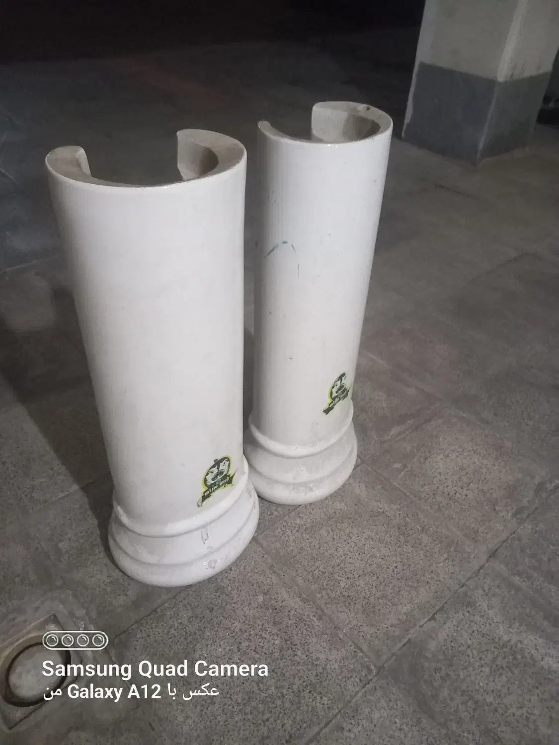 پایه روشویی سالم وتمیز دوعدد برند پارس سرام محکم|لوازم سرویس بهداشتی|شهریار, شهرک وائین|دیوار