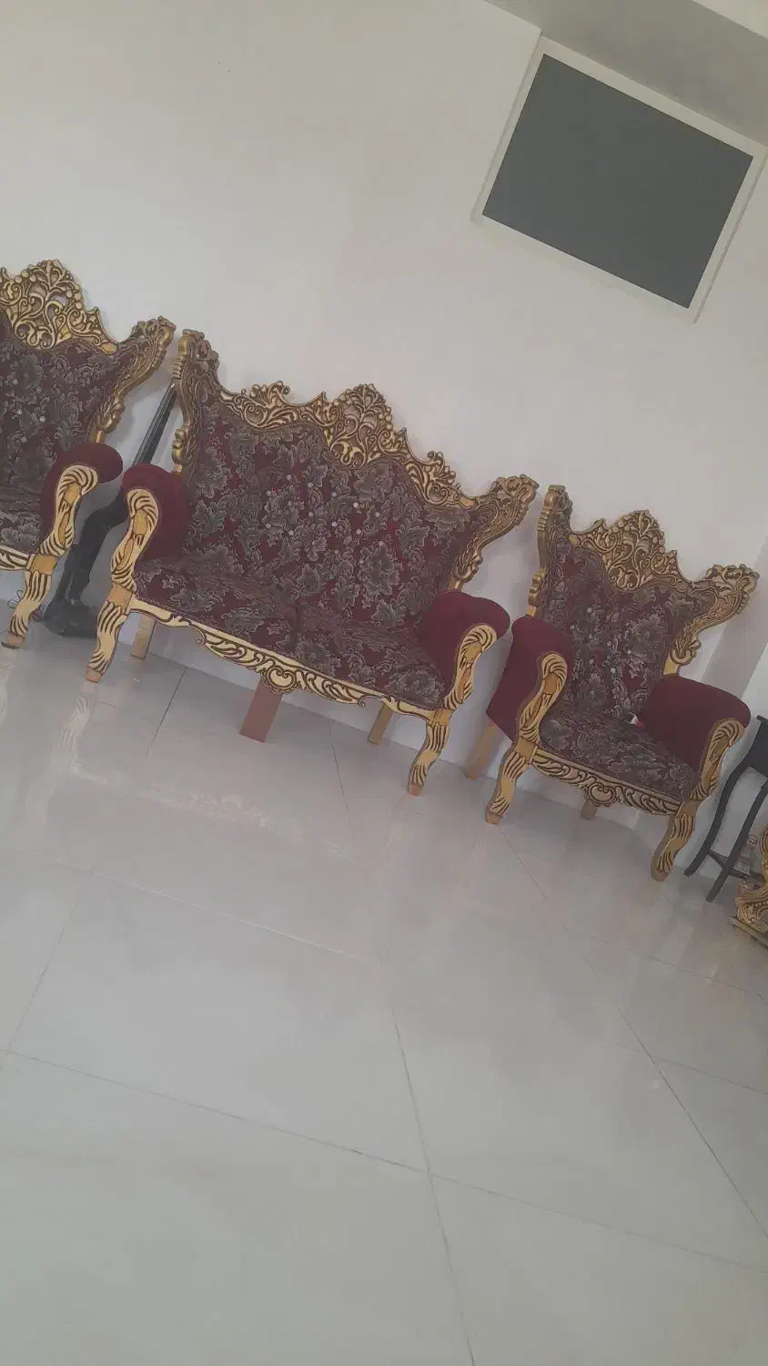 مبل هفت نفره وناهار خوری ۶نفره|مبلمان خانگی و میز عسلی|قدس, هفت جوی|دیوار