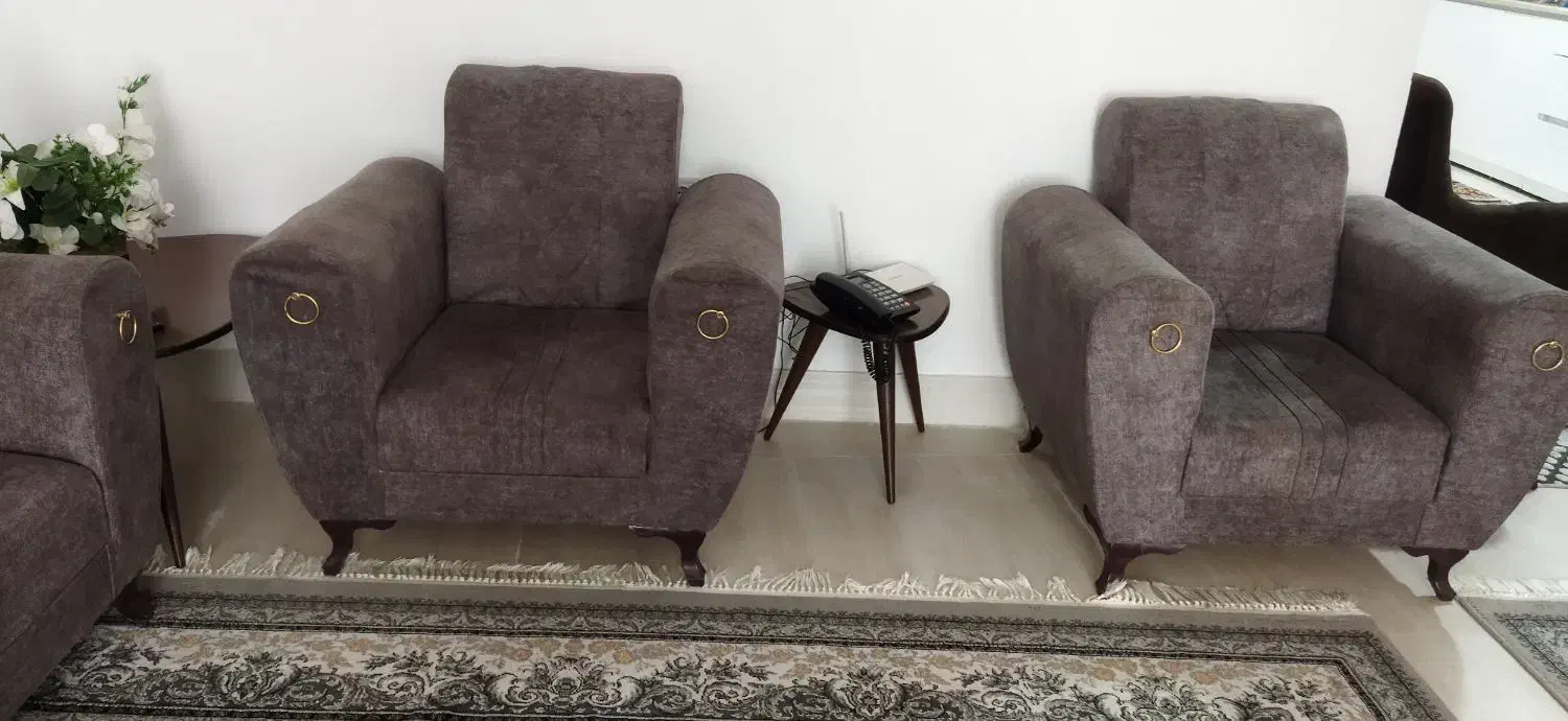 مبل راحتی7نفره|مبلمان خانگی و میز عسلی|طبس, |دیوار