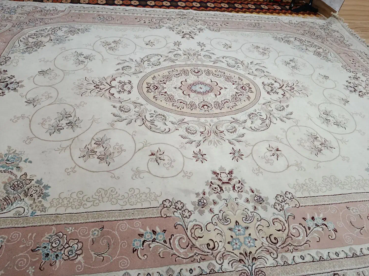 دوتا فرش 12متری|فرش|خرم‌آباد, |دیوار