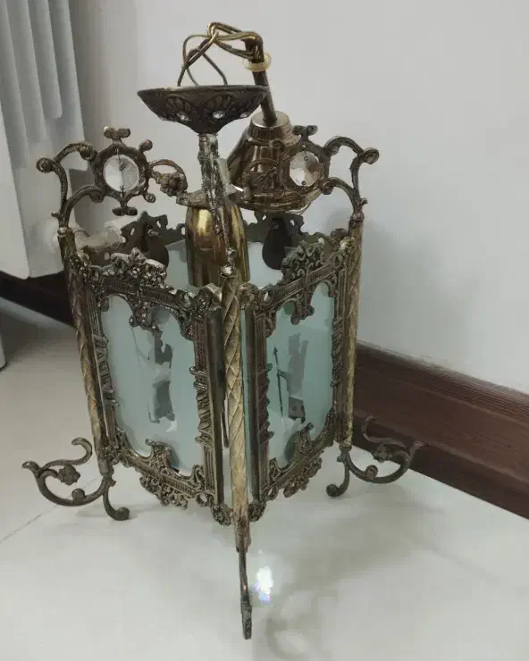 لوستر برنج|لوستر و چراغ آویز|پیشوا, |دیوار