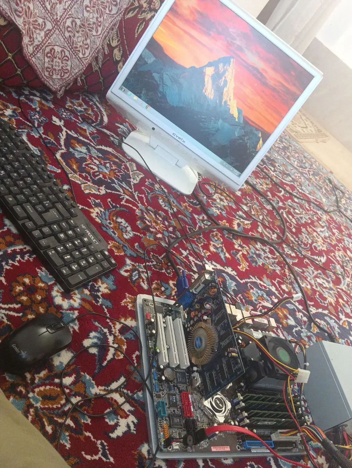 مادربرد رم سی پی یو کارت گرافیک دی وی دی رام باندل|قطعات و لوازم جانبی رایانه|اراک, |دیوار