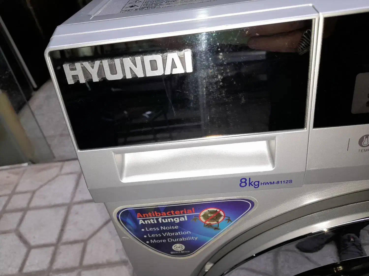 لباسشویی ۸کیلویی..هیوندای HYUNDAI. گریبکسی|ماشین لباسشویی و خشککن لباس|سبزوار, طبرسی (جعفرآباد)|دیوار