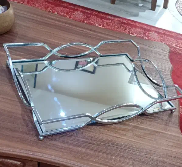 سینی ایینه ای اکبند|ظروف سرو و پذیرایی|تهران, آشتیانی|دیوار