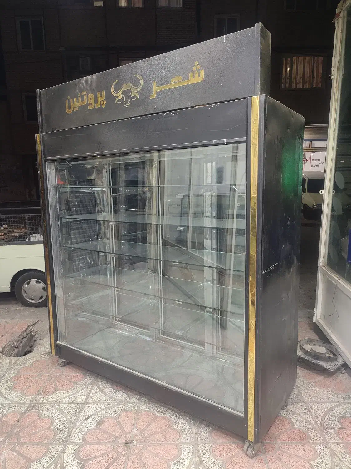 یخچال ایستاده دو متری دوطرف نما در حد نونو|فروشگاه و مغازه|نسیمشهر, |دیوار