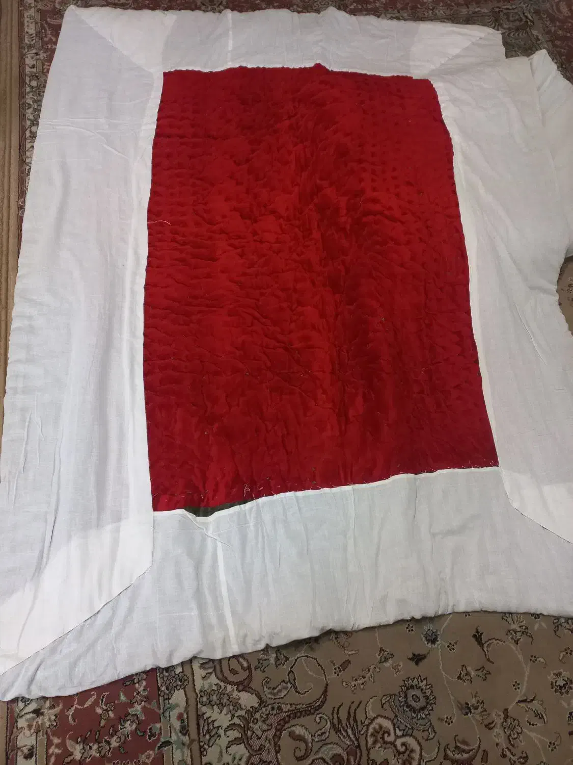 لحاف دونفر مخمل نو|رختخواب، بالش، پتو|آمل, |دیوار