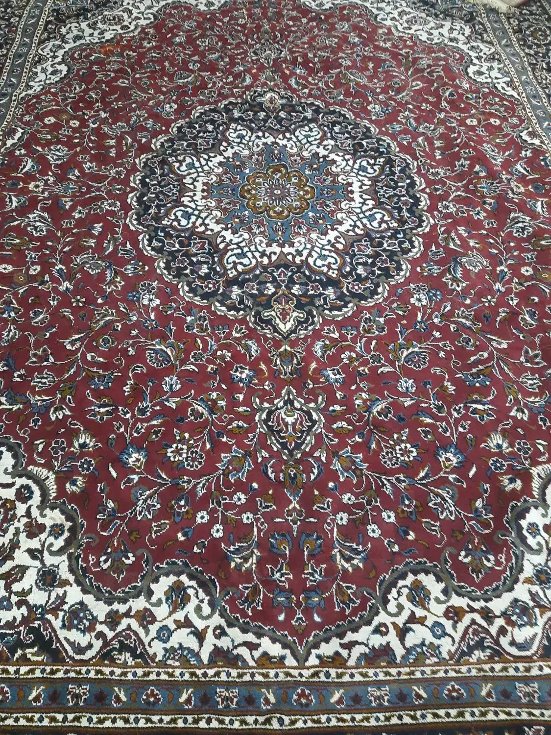 فرش۱۲ متری ۵۰۰ شانه تمام نخ|فرش|قم, میرزائیه|دیوار