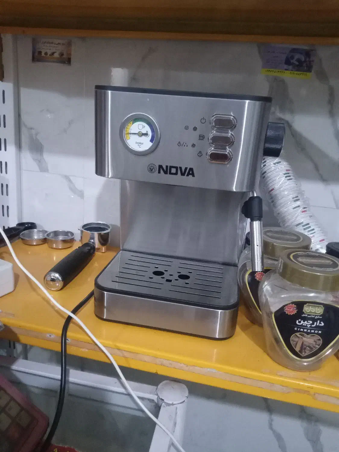 دستگاه اسپرسو ساز|سماور، چایساز، قهوهساز|کرج, حصار|دیوار