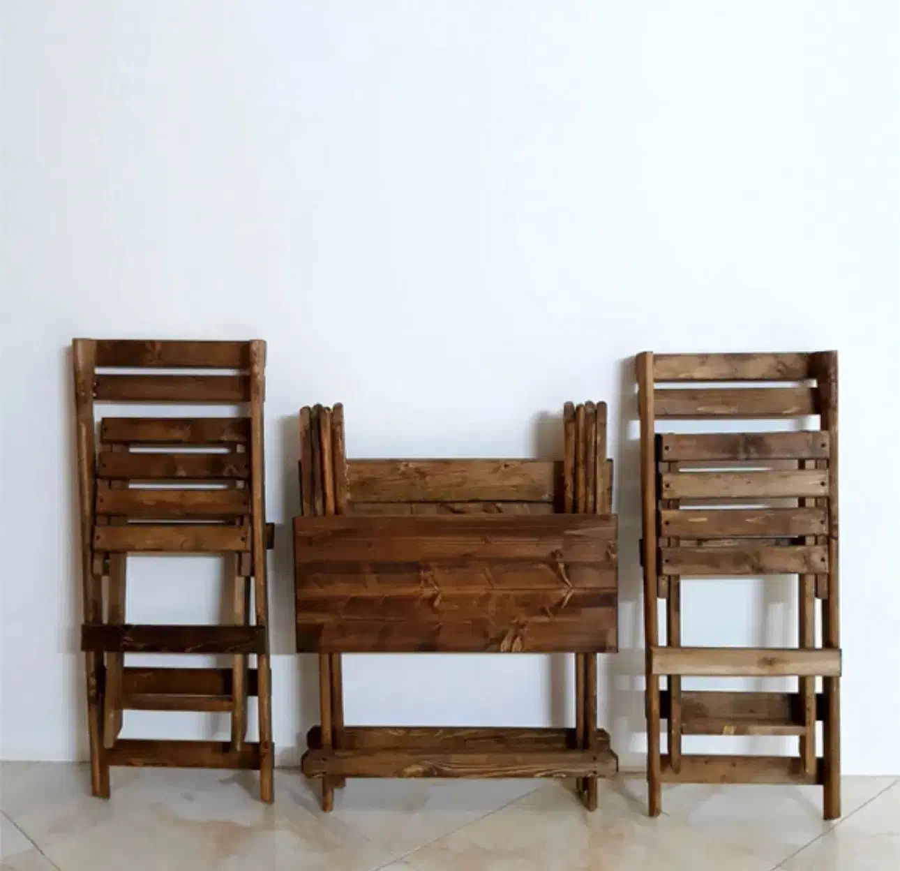 میز و صندلی کافه برتوریا مدل اریان/ تاشو تمام چوبی|صندلی و نیمکت|تهران, یافت آباد جنوبی|دیوار