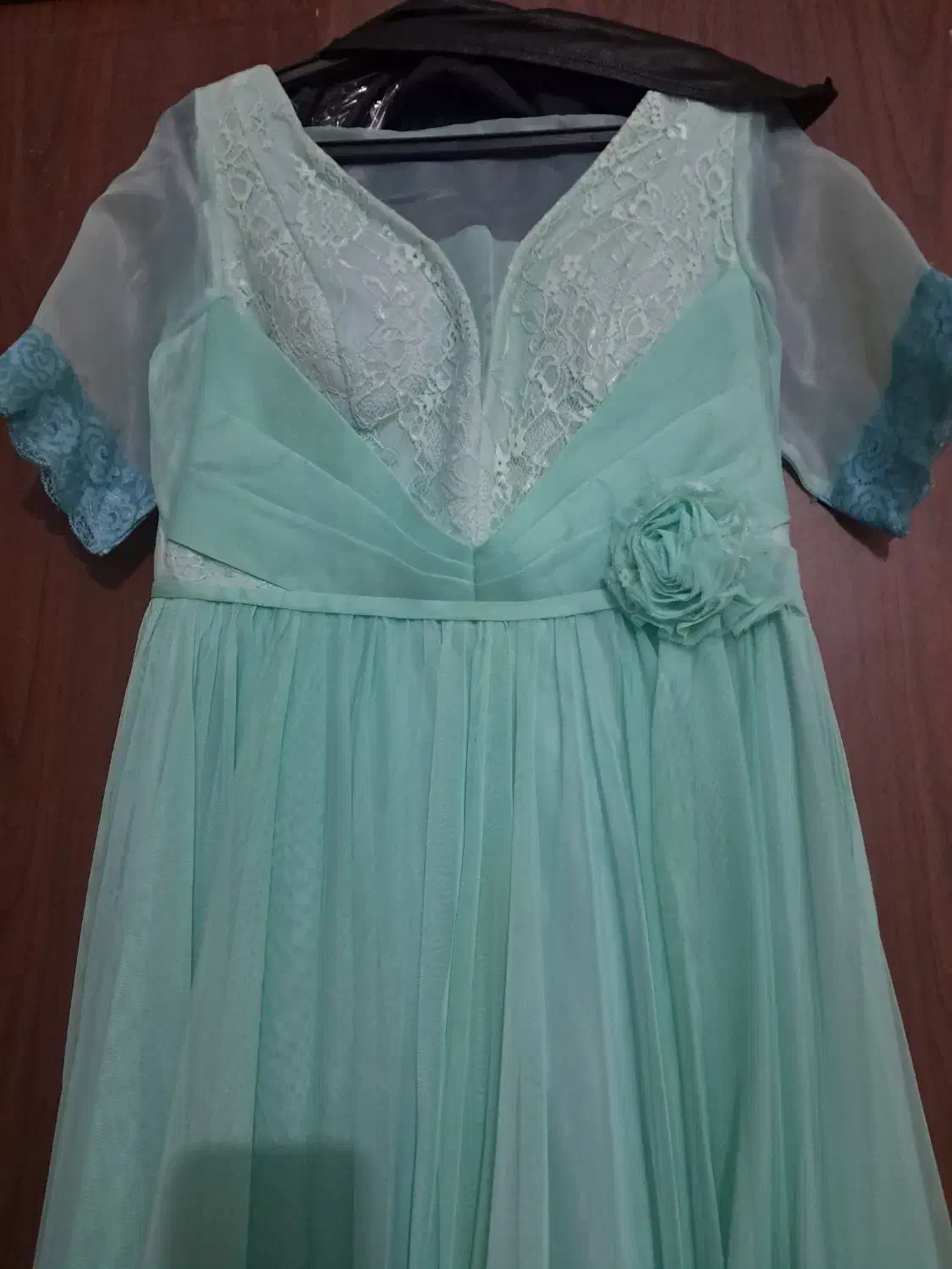 لباس جشنی سایز ۴۴ به ۴۶ هم میخوره تنخور اول|لباس|اهواز, سپیدار|دیوار