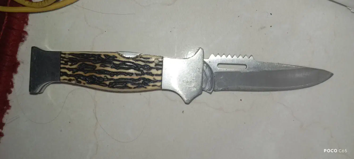 چاقو دسته استخوانی|کوهنوردی و کمپینگ|شیروان (خراسان), |دیوار