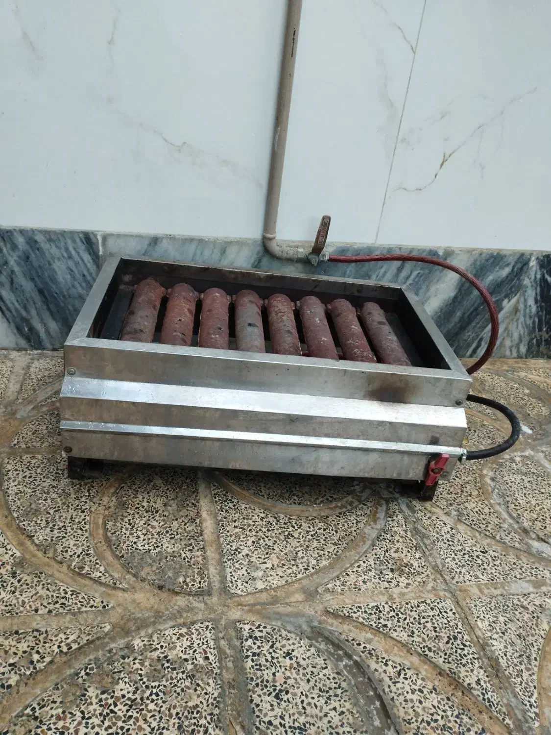 کباب پز استیل با چهار پایه|اجاق گاز و لوازم برقی پخت‌وپز|شیروان (لرستان), |دیوار