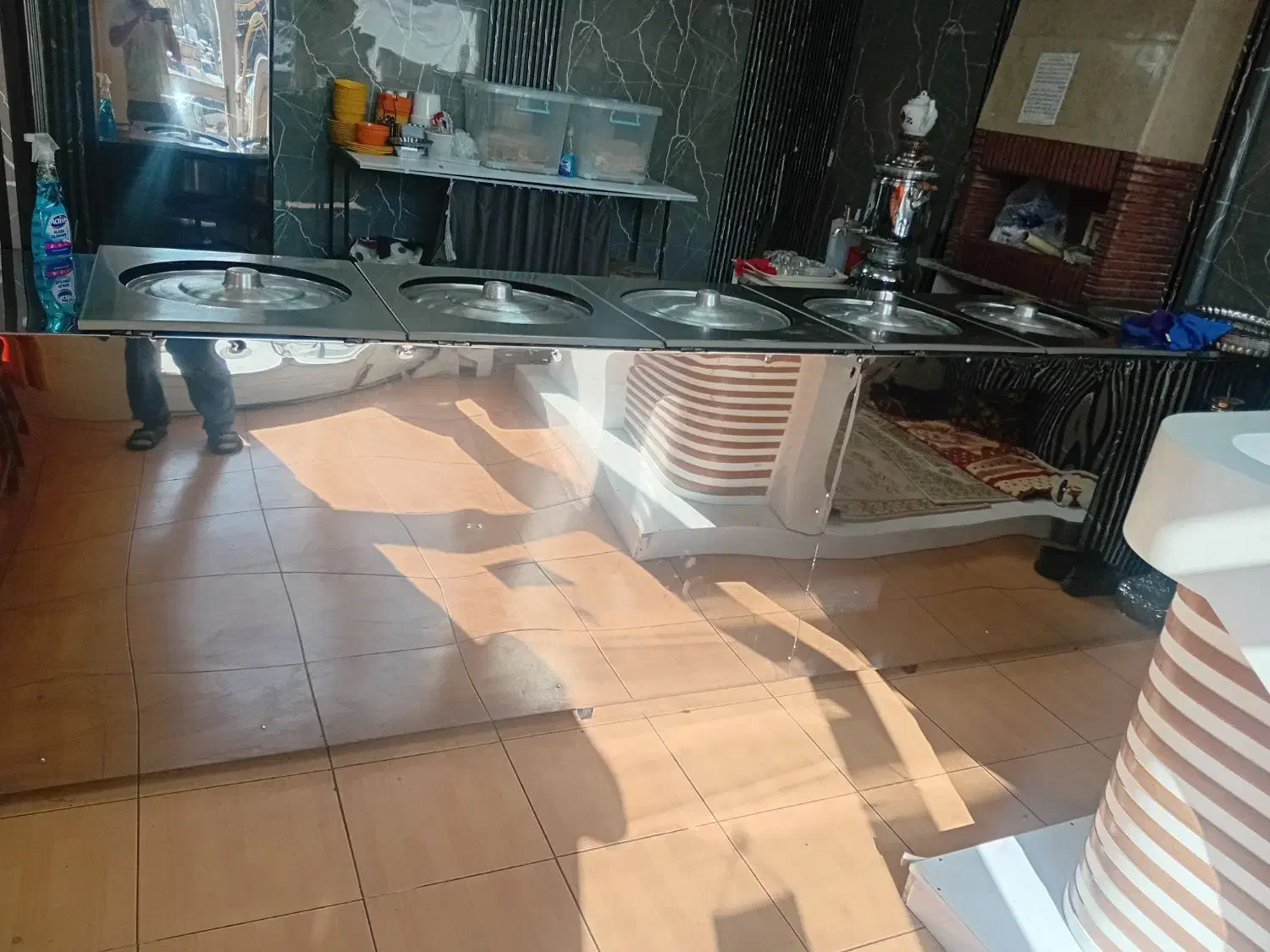 اجاق 6 شعله تمام استیل مخصوص اش سیرابی حلیم|کافیشاپ و رستوران|اردبیل, |دیوار