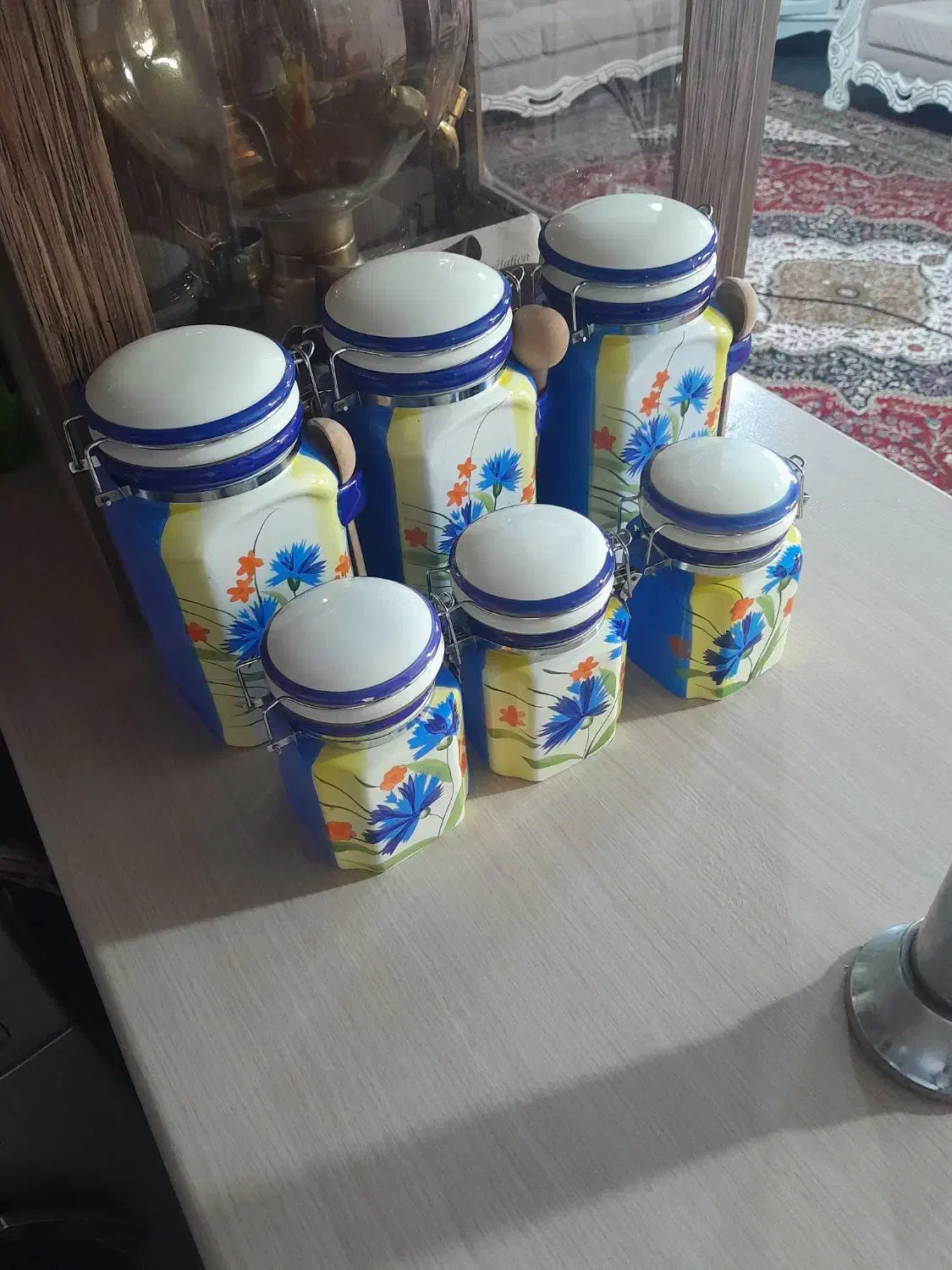 مس هستن گلابی.گلدان واجیل خوری|ظروف سرو و پذیرایی|خسروشاه, |دیوار