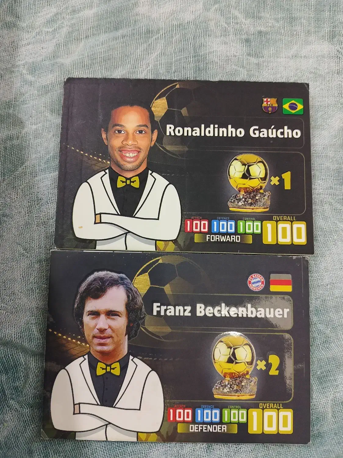 رونالدینیو و فرانز بکنبور|کلکسیون و سرگرمی|قرچک, شهرک الحدید|دیوار