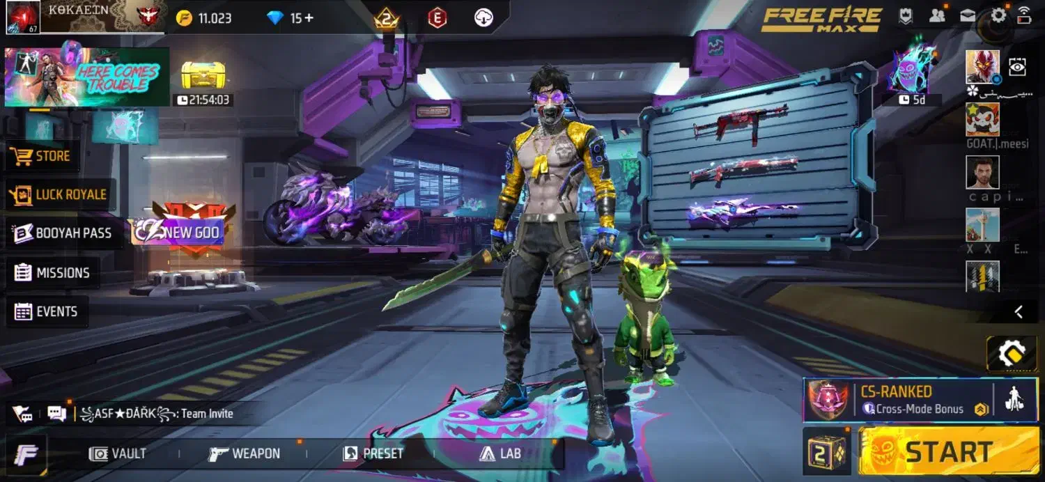 اکانت فری فایر گاد|کنسول، بازی ویدئویی و آنلاین|قوچان, |دیوار