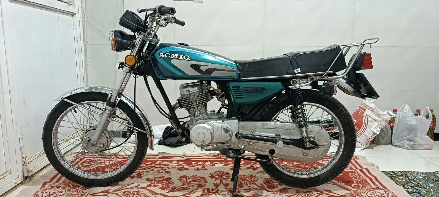 موتور ۱۲۵ مدل۹۵|موتورسیکلت|باینگان, |دیوار