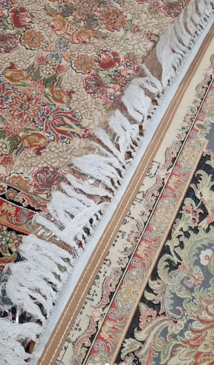 یک تخته فرش ۹ متری با دو تا۱/۵متری۱۰۰۰ شانه تافته|فرش|تهران, فلاح|دیوار