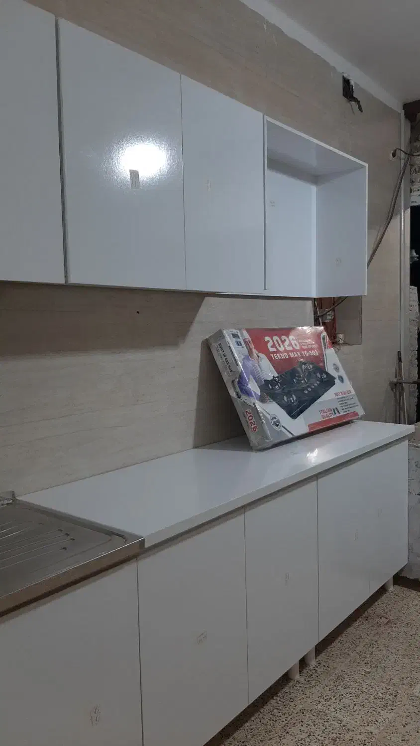 ۳ متر کابینت پیش ساخته و آماده نصب|مصالح و تجهیزات ساختمان|امیدیه, |دیوار