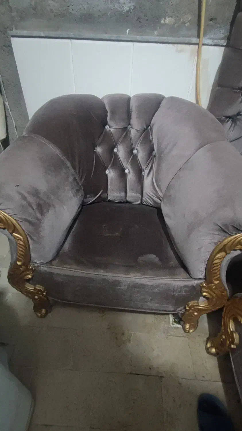 مبل 6نفره|مبلمان خانگی و میز عسلی|قم, نیروگاه|دیوار