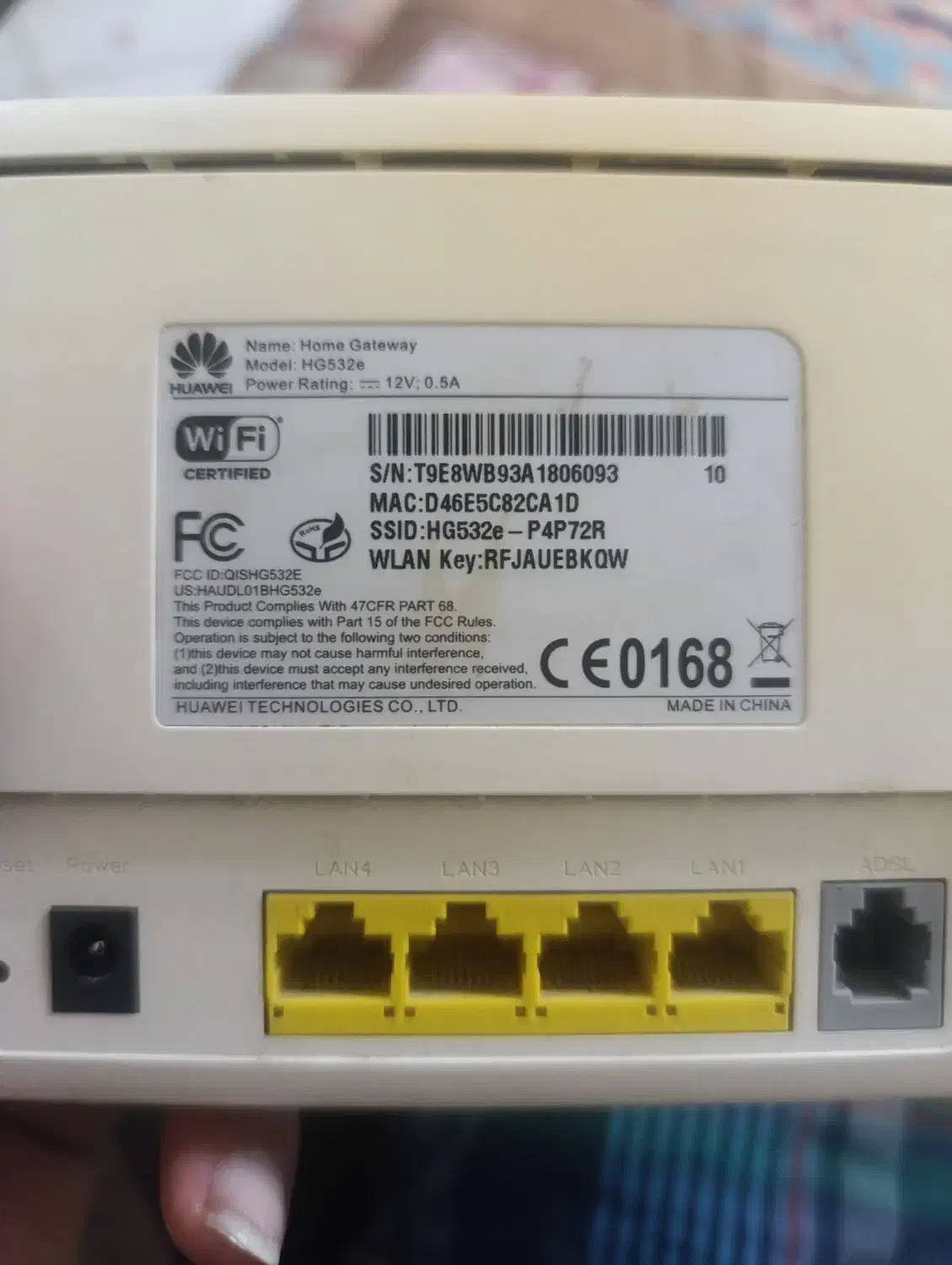 مودم ADSL بیسیم Huawei مدل HG532e|مودم و تجهیزات شبکه|شیراز, فرگاز|دیوار