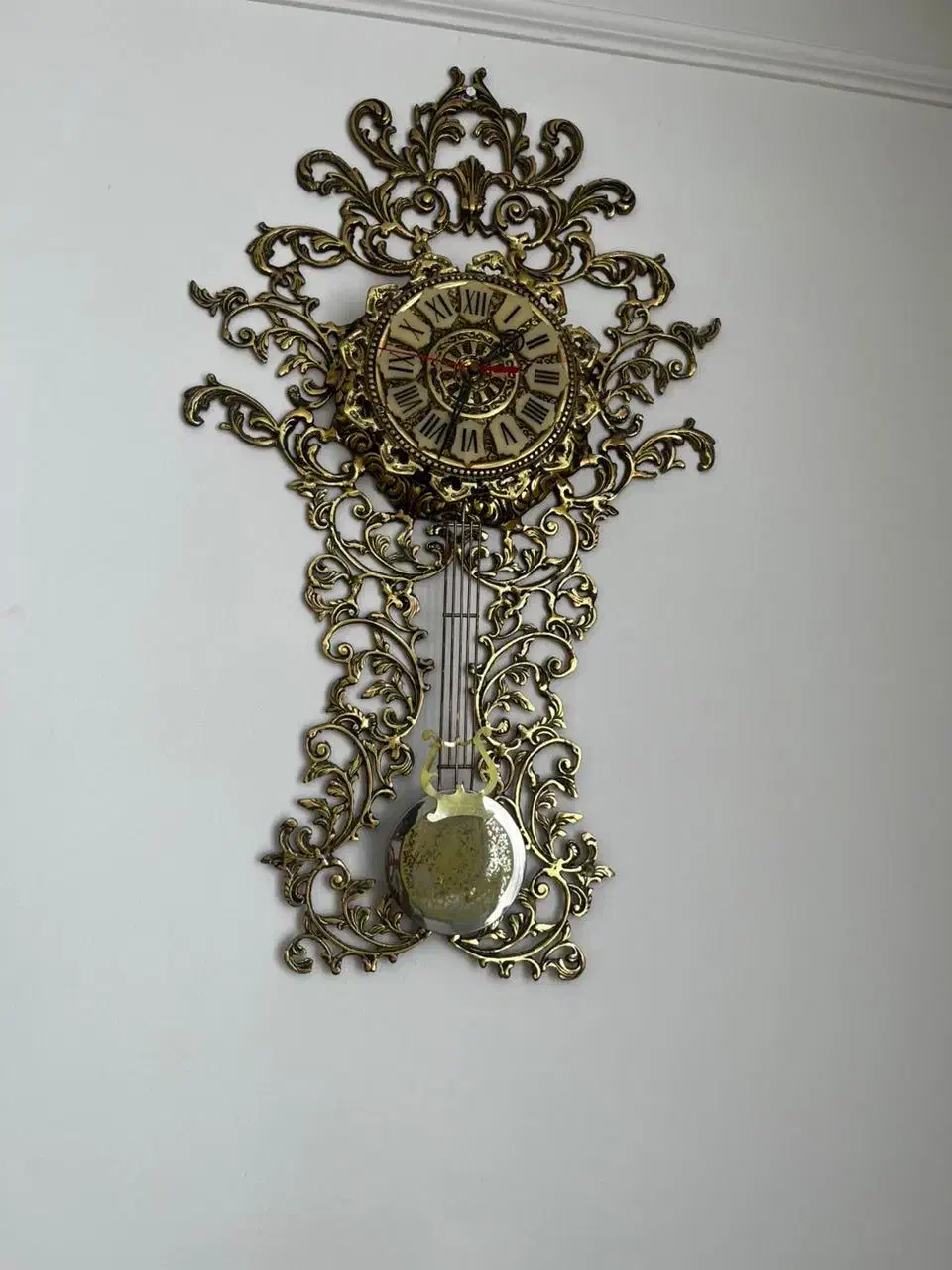 لوستر برنز|لوستر و چراغ آویز|حمیدیا, |دیوار