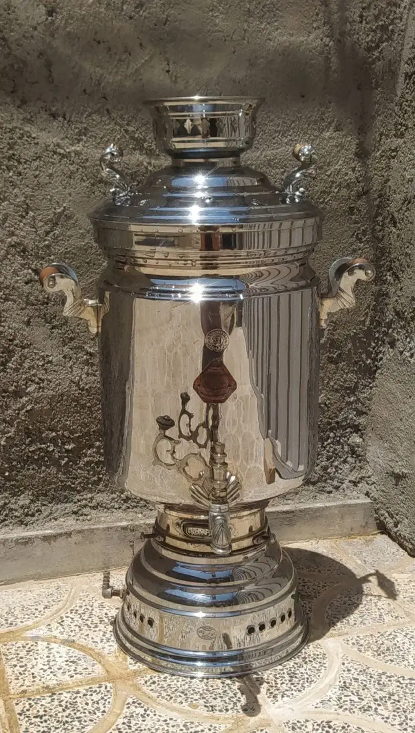 سمار بزرگ مجلسی|سماور، چایساز، قهوهساز|دورود, |دیوار