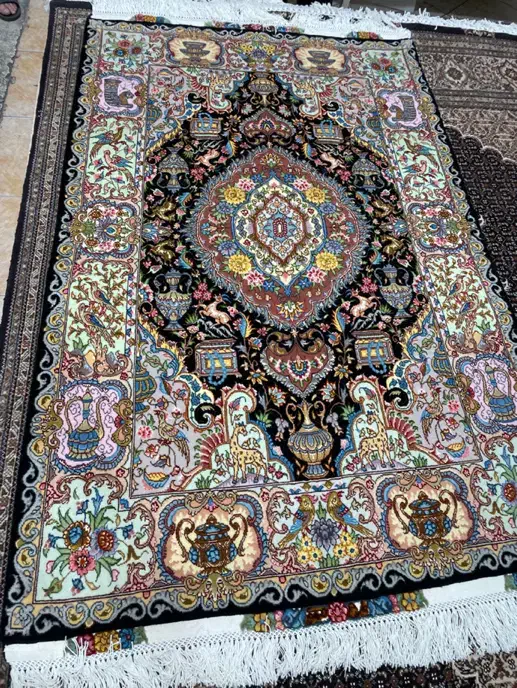 زرنیم نامی|فرش|تبریز, |دیوار