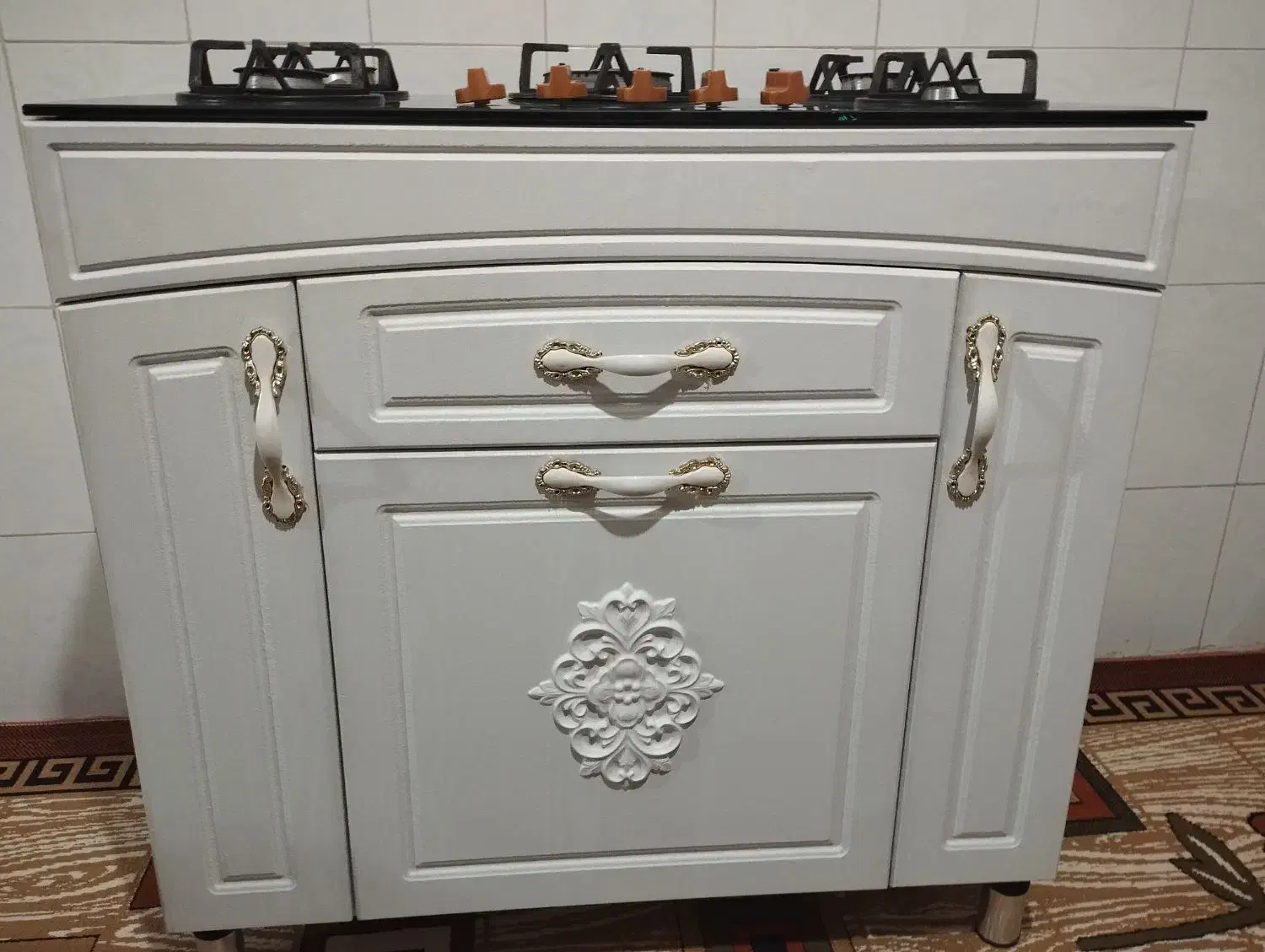 گاز صفحه ای با کابینت|اجاق گاز و لوازم برقی پخت‌وپز|الوند, |دیوار