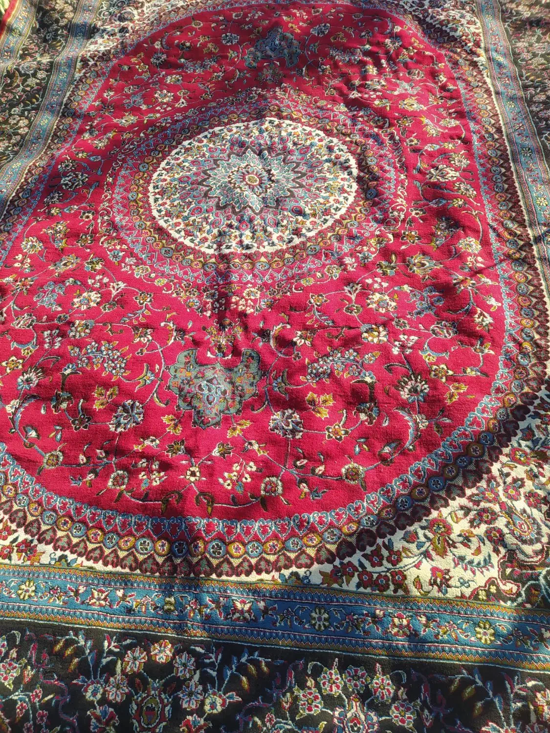 دو عدد فرش دست دوم|فرش|میاندوآب, |دیوار