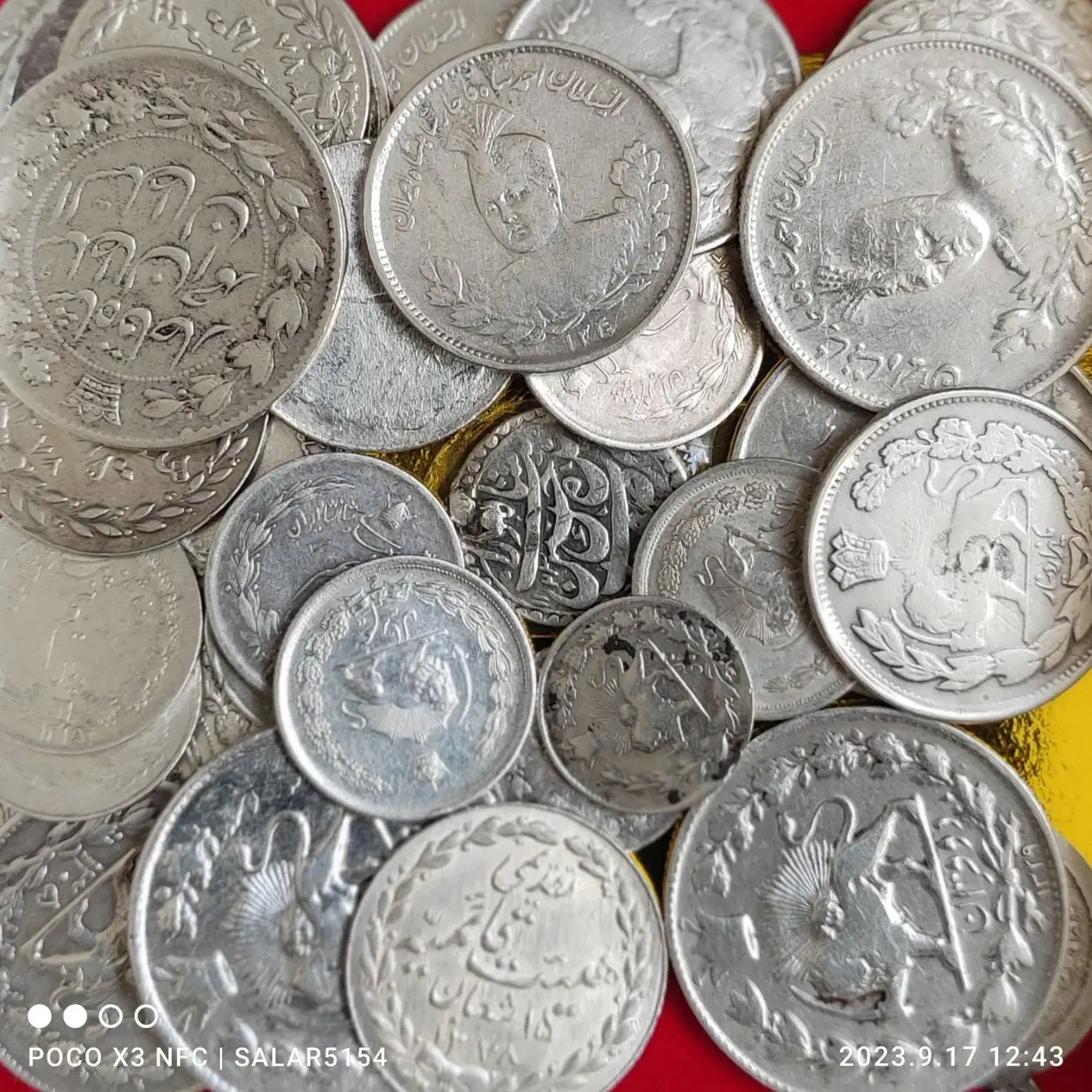 نقره شکسته|کلکسیون سکه، تمبر، اسکناس|سنندج, |دیوار