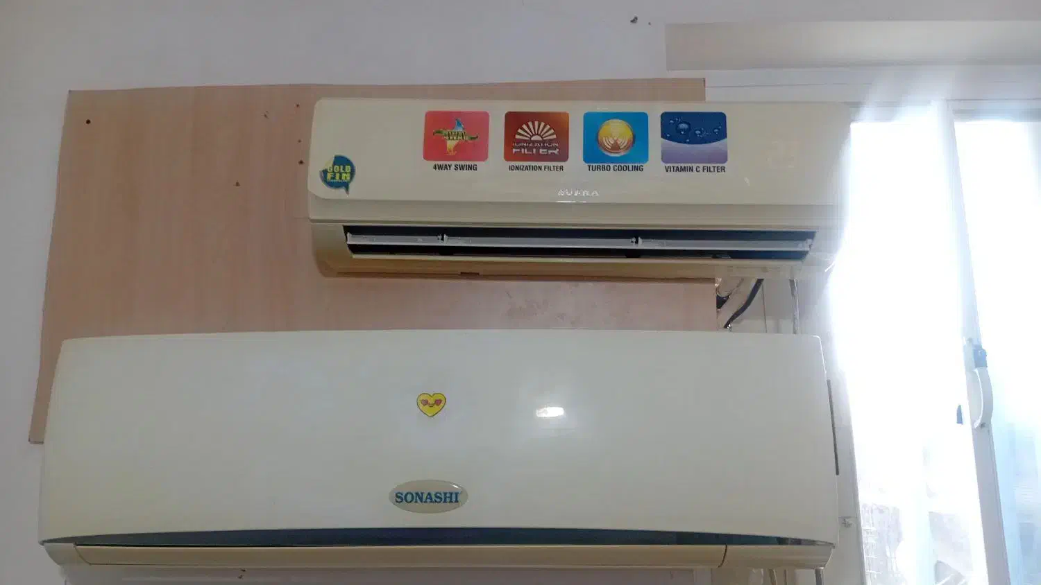 کولر گازی اسپلیت ۱۲ و ۲۴ هزار موتور بزرگ|کولر گازی و فنکوئل|قشم, |دیوار