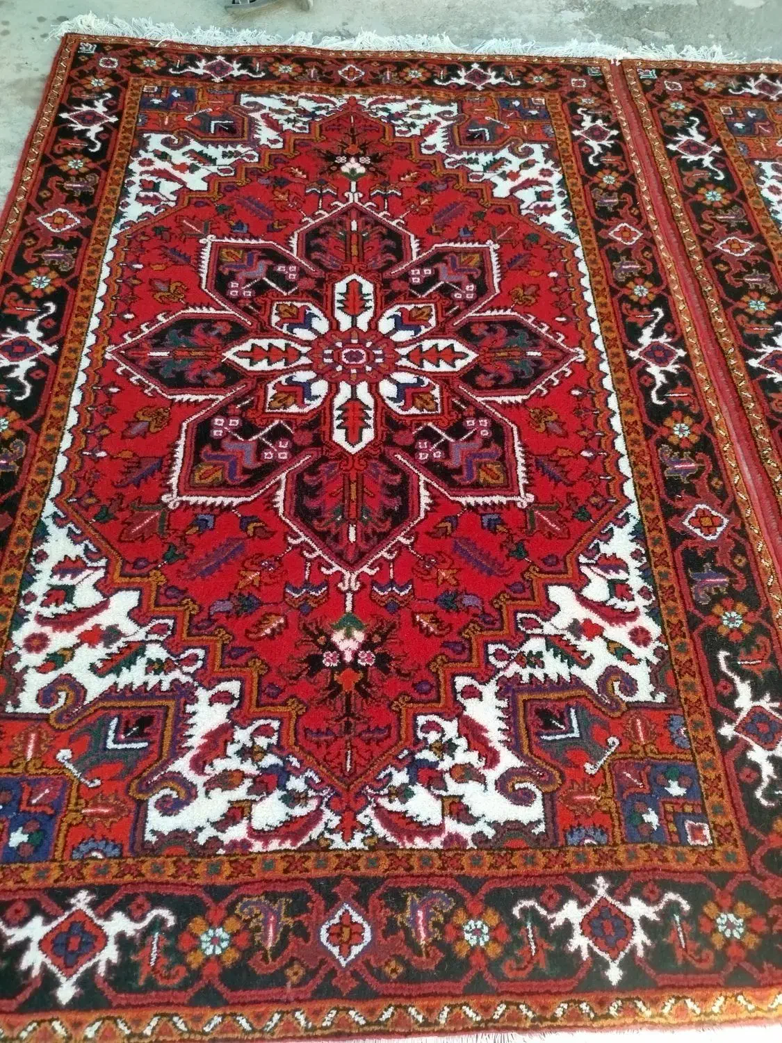 یه جفت فرش دستباف 6 متری نقشه هریس|فرش|تبریز, |دیوار