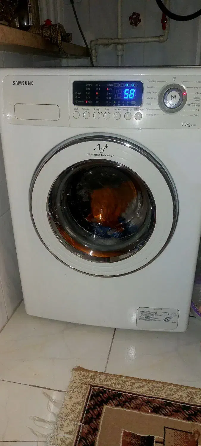 لباسشویی ۶ کیلویی سامسونگ|ماشین لباسشویی و خشک‌کن لباس|قزوین, |دیوار