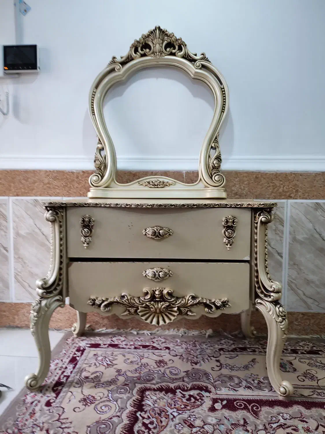 میز کنسول با آینه|بوفه، ویترین، کنسول|گرگان, |دیوار