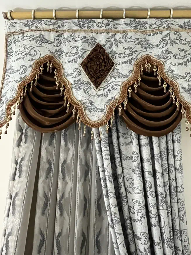 فروش سه عدد پرده|پرده، رانر، رومیزی|خورموج, |دیوار