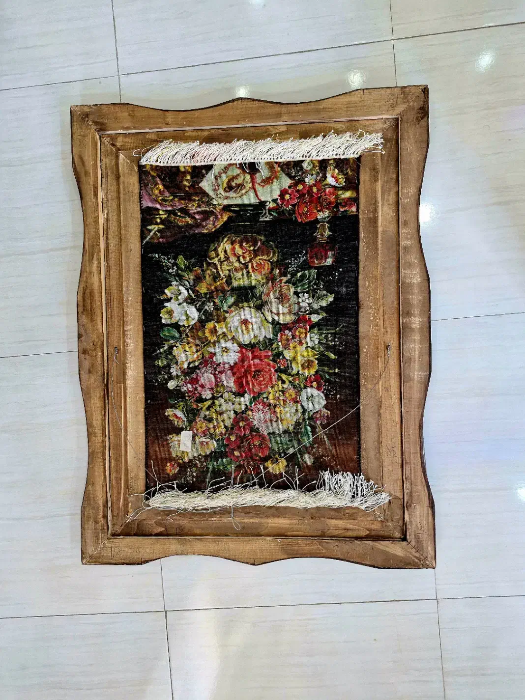 تابلو فرش دستباف نو|تابلو فرش|کرمان, |دیوار