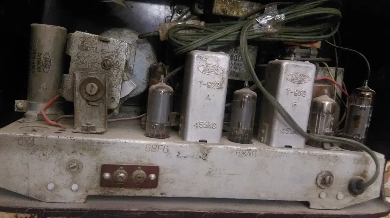 رادیو قدیمی|کلکسیون اشیاء عتیقه|تربتحیدریه, داروپخش|دیوار