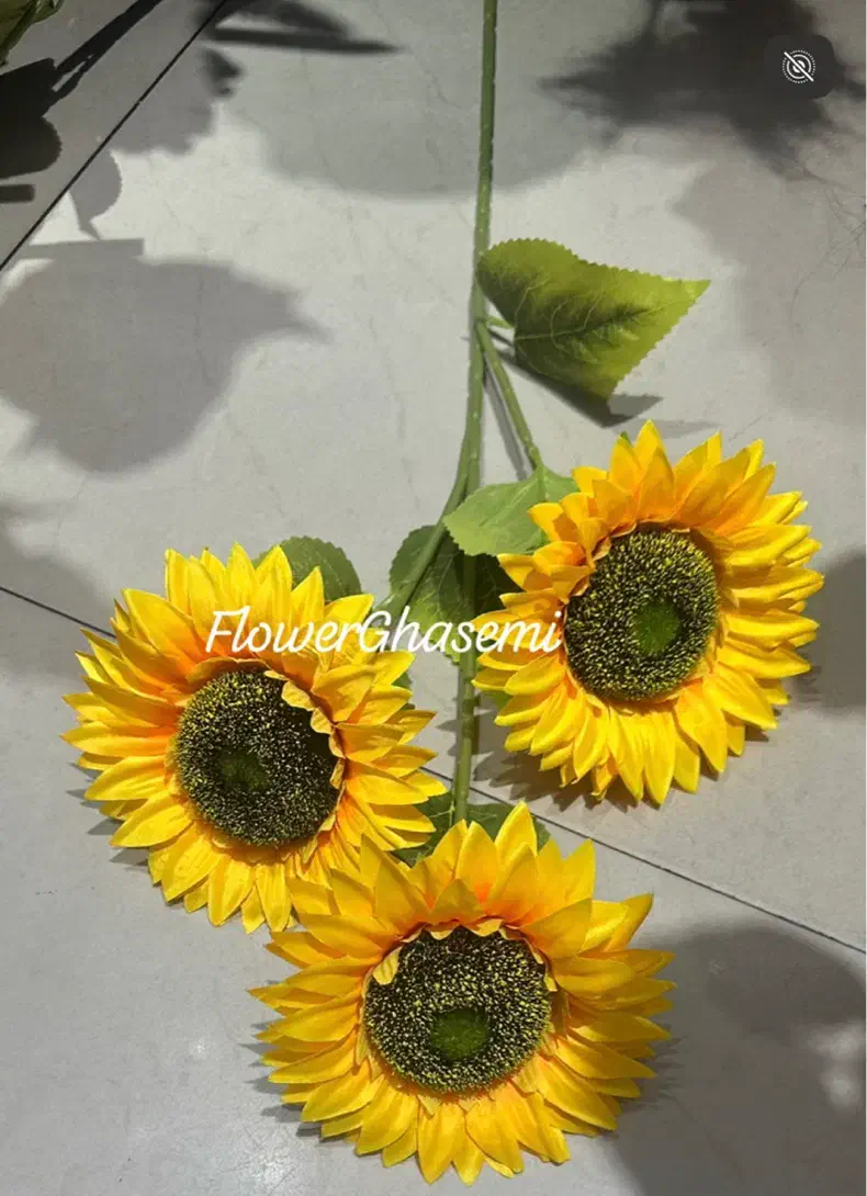 گل شاخه ای آفتابگردان|گل مصنوعی|تهران, حکیمیه|دیوار