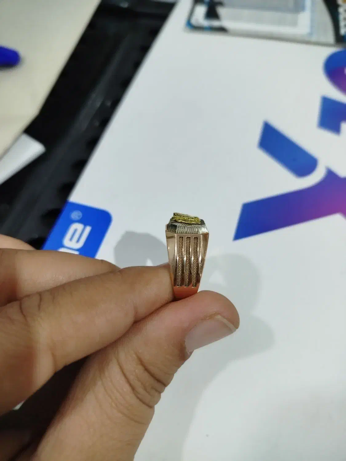 انگشتر طلا|جواهرات|دهدشت, |دیوار