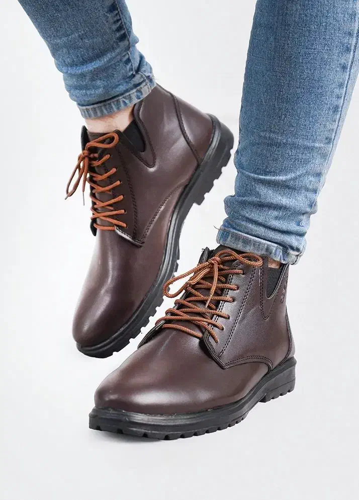 نیم بوت مردانه قهوه ای - پرداخت درب محل|کیف، کفش، کمربند|بوشهر, |دیوار