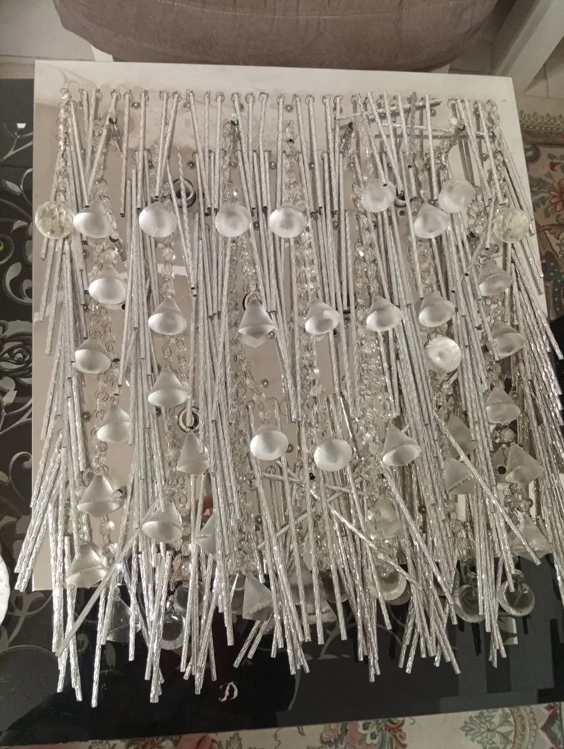 لوستر الماسی اویز|لوستر و چراغ آویز|فردیس, شهرک شهید حسینی|دیوار