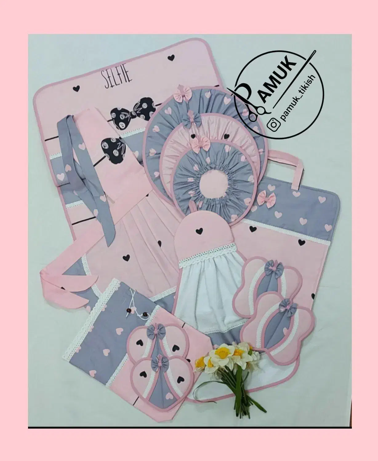 سرویس آشپزخانه عروس|سفره، حوله، دستمال آشپزخانه|خسروشاه, |دیوار