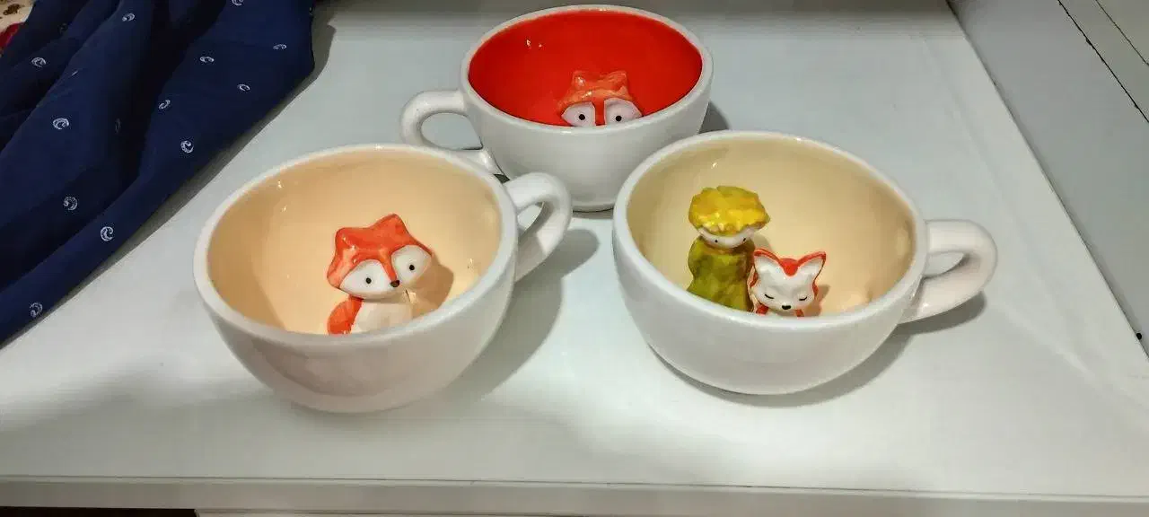 ماگ عروسکی|ظروف سرو و پذیرایی|رشت, ولکس|دیوار