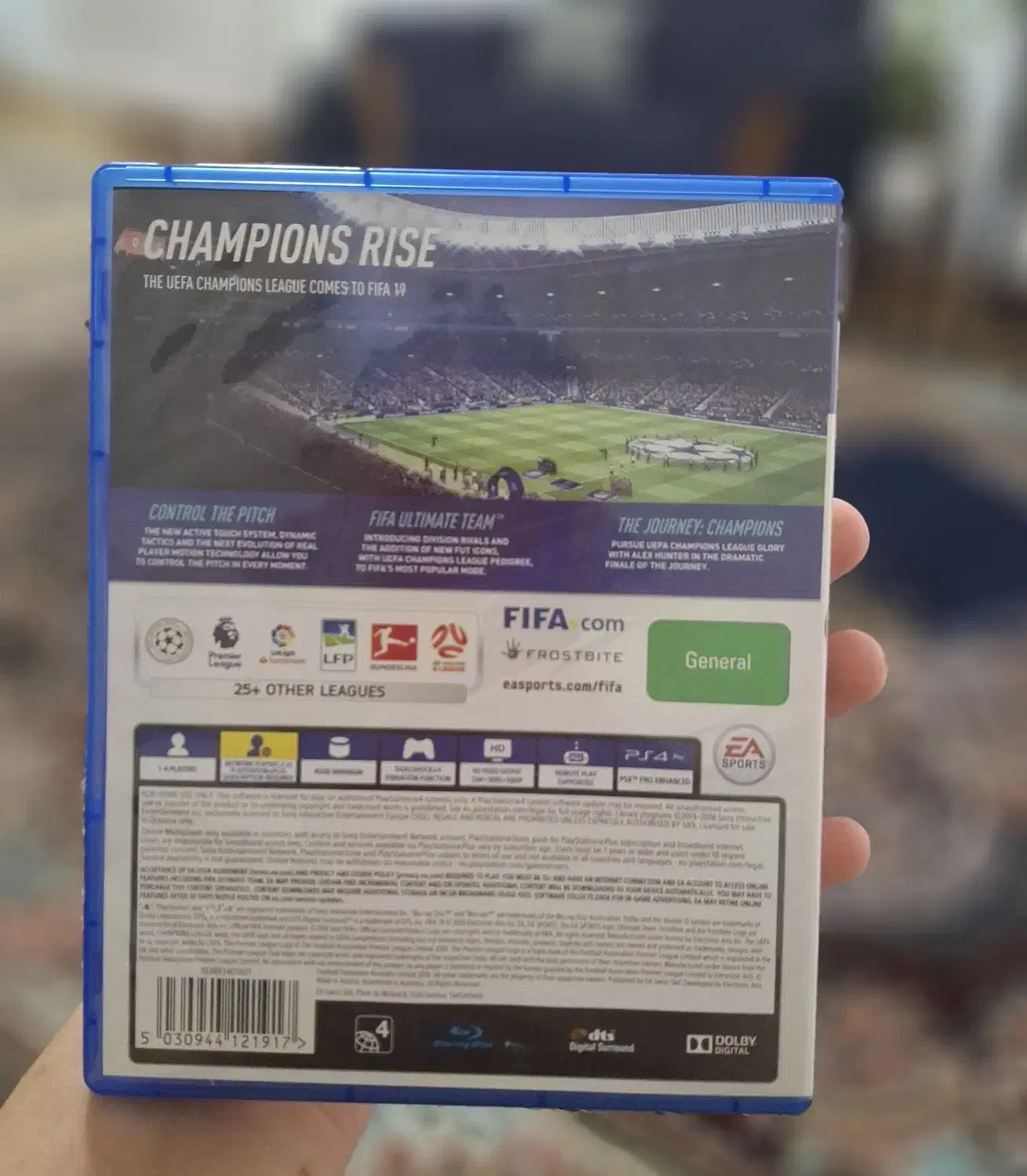 سیدی فیفا 19برای PS4|کنسول، بازی ویدئویی و آنلاین|بهشهر, |دیوار