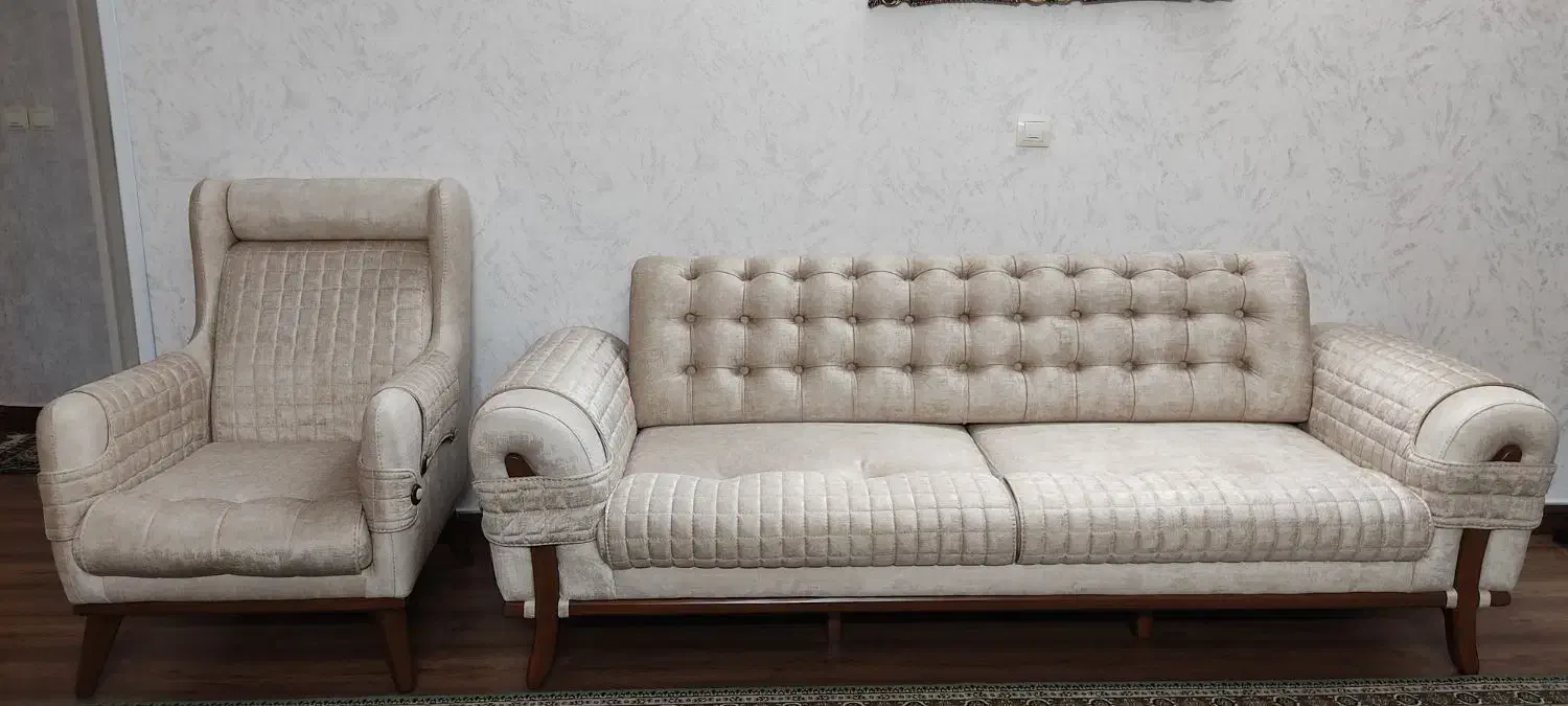 مبل هشت نفره|مبلمان خانگی و میز عسلی|کرج, شهرک فهمیده|دیوار