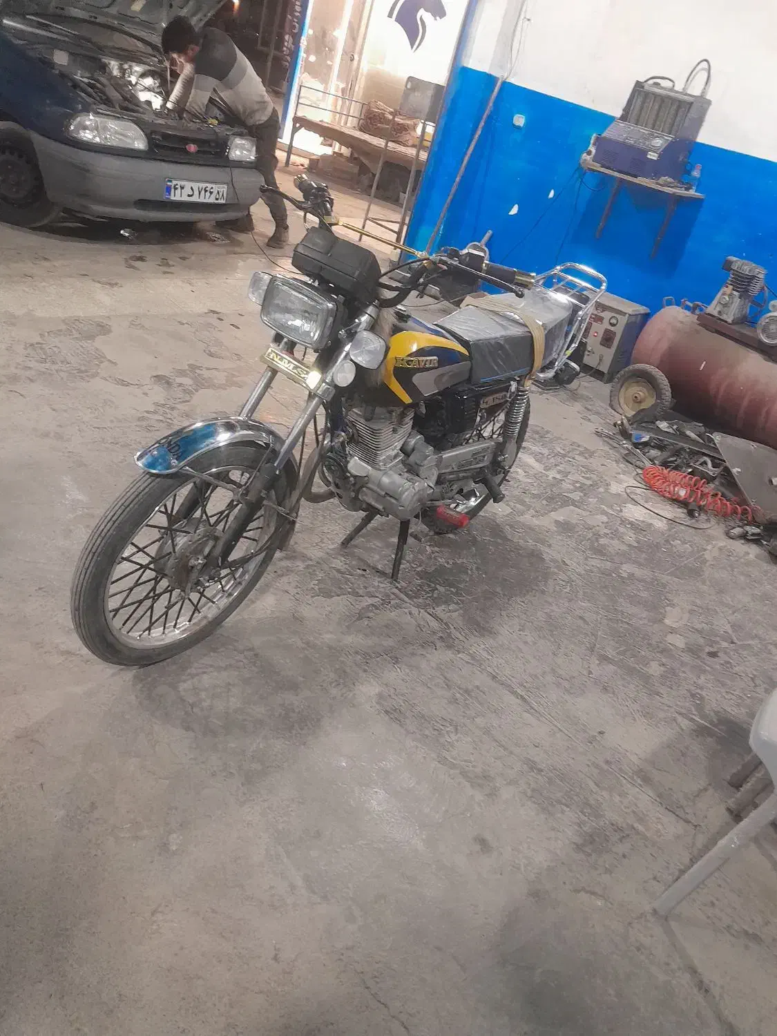 موتور ۱۵۰ مدل ۹۱|موتورسیکلت|خانمیرزا, |دیوار