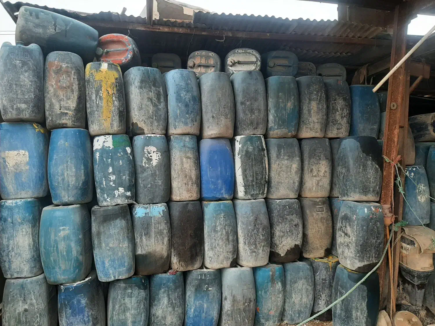 بشکه پلاستیکی ۶۰ لیتری|ظروف نگهدارنده، پلاستیکی، یک‌بارمصرف|بندر ماهشهر, |دیوار